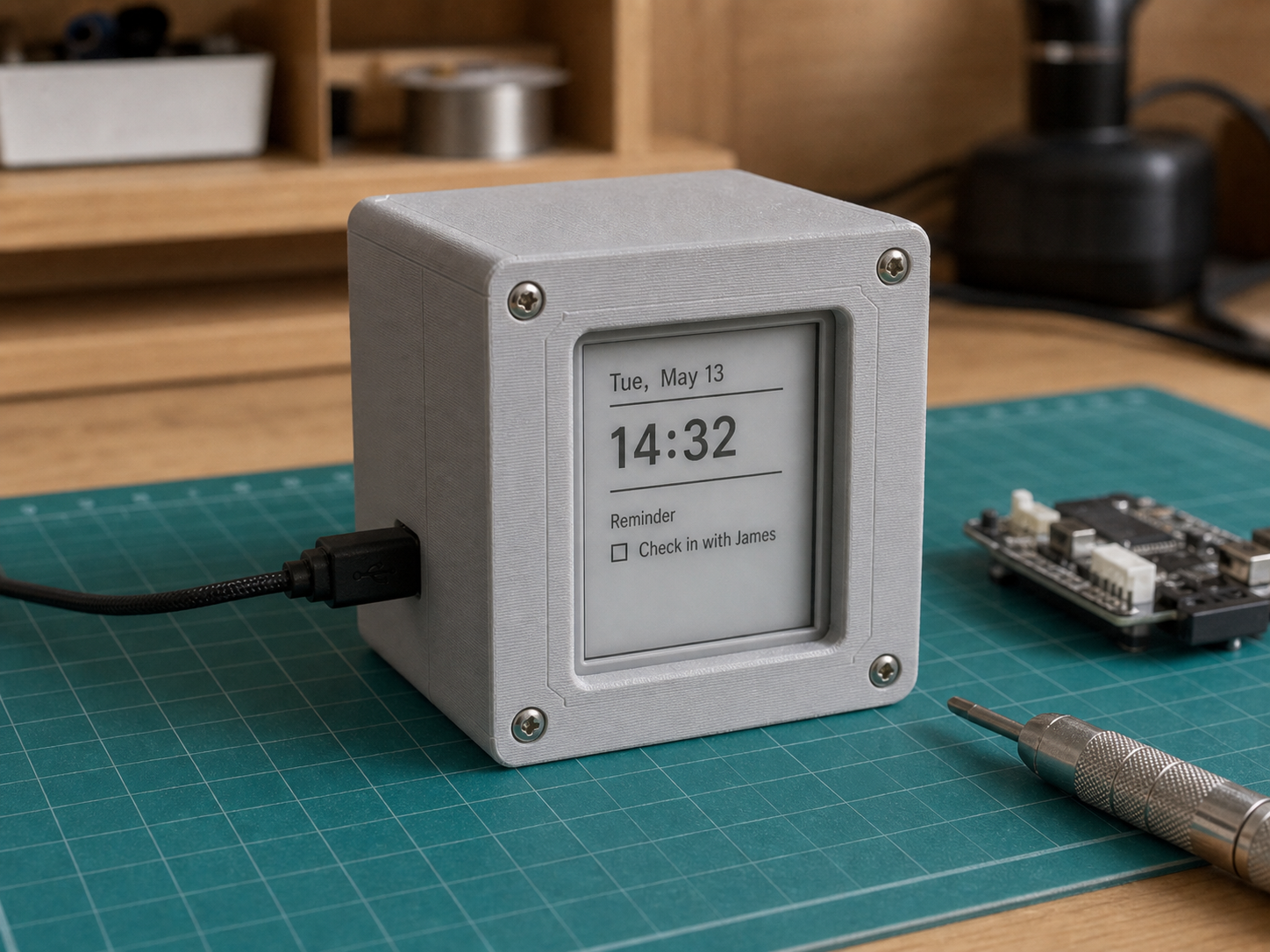 Desktop E-Ink